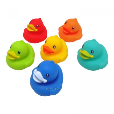Детский набор игрушек для купания Цветные утята BIBI TOYS 6 игрушки разноцветный 13 см 225233640