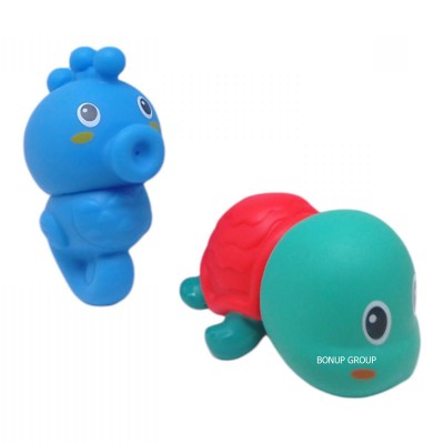 Детский набор игрушек для купания Морские животные BIBI TOYS черепаха морской конек разноцветный 10 см 225233647
