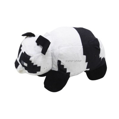 Детская мягкая игрушка Панда Can Fa Toys герой культовой игры Майнкрафт плюшевый разноцветный 20 см 255234156