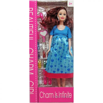 Детская кукла беременная в голубом платье Charm is Infinite Can Fa Toys голубой 28 см 225236070