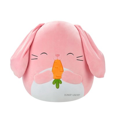 Детская мягкая игрушка Зайка Боп SQUISHMALLOWS розовый 19 см 255236450