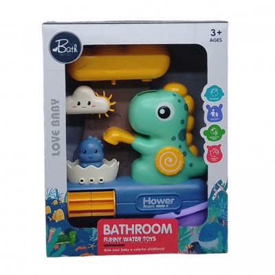 Детская игровой набор для ванны Водопадик Динозаврики CAN FA TOYS  разноцветный 24 см 225236601