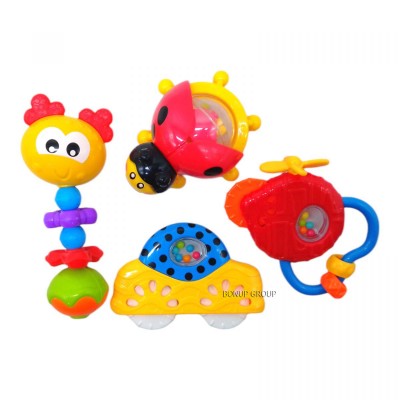 Детская набор погремушек  Baby Toys MOPPET TOYS 4 единицы разноцветный 25 см 225236844