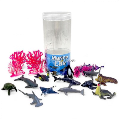 Детский игровой набор OCEAN LIFE Can Fa Toys 11 фигурок 4 локации 18 см разноцветный 225236985
