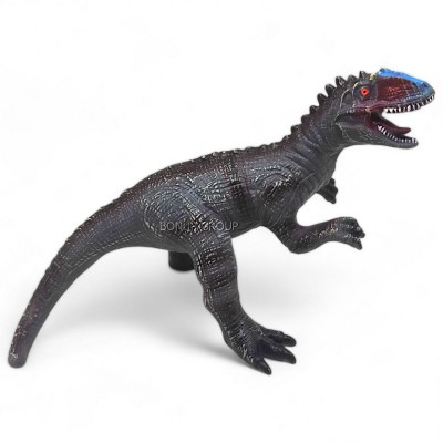 Детская игровая фигурка Динозавр Тиранозавр Сan Fa Toys резиновый звук черный 23 см 225237017