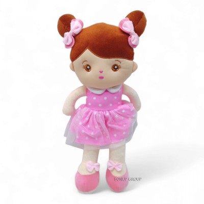 Детская мягкая кукла Девочка CH Toys  плюшевая розовый 40 см 225237113