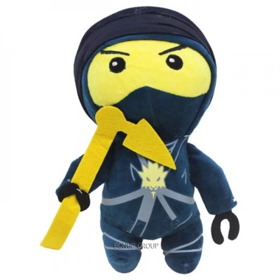 Детская мягкая игрушка Нинзяго Can Fa Toys плюшевая изумрудный 25 см 255237495