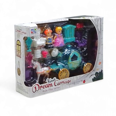 Детский игровой набор DREAM CARRIAGE KAIDILONG голубой 27 см 255237940