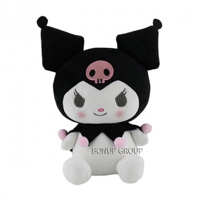 Детская кукла Куроми Хеллоу Китти Can Fa Toys плюшевый герой аниме Kuromi Hello Kitty разноцветный 22 см 225239815