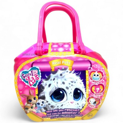 Детская мягкая игрушка сюрприз 2в1 Няшка Потеряшка Scruff A Luvs Can Fa Toys плюшевая рoзовый 16 см 255235691