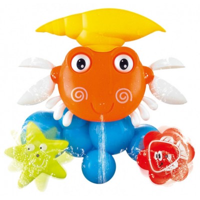 Детская игрушка для ванной Краб Xing Long Da Toys на присоске для купания детей 1.5 года 108239.2259903