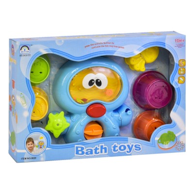 Детская игрушка для ванной Осьминог Xing Long Da Toys на присоске для купания детей 1 год 133122.2258820