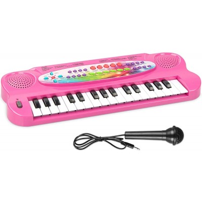 Детское пианино синтезатор с микрофоном Electric Piano электропианино 32 клавиш 58123.225HS3211AB